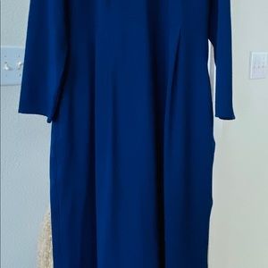 Annah Hariri Blue Abaya Dress